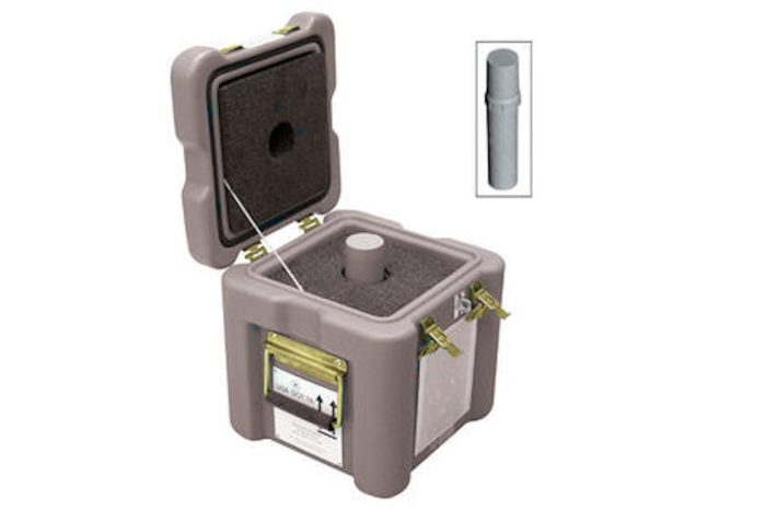 PET Compact Shipping System for One Unit Dose Pig - Image 2