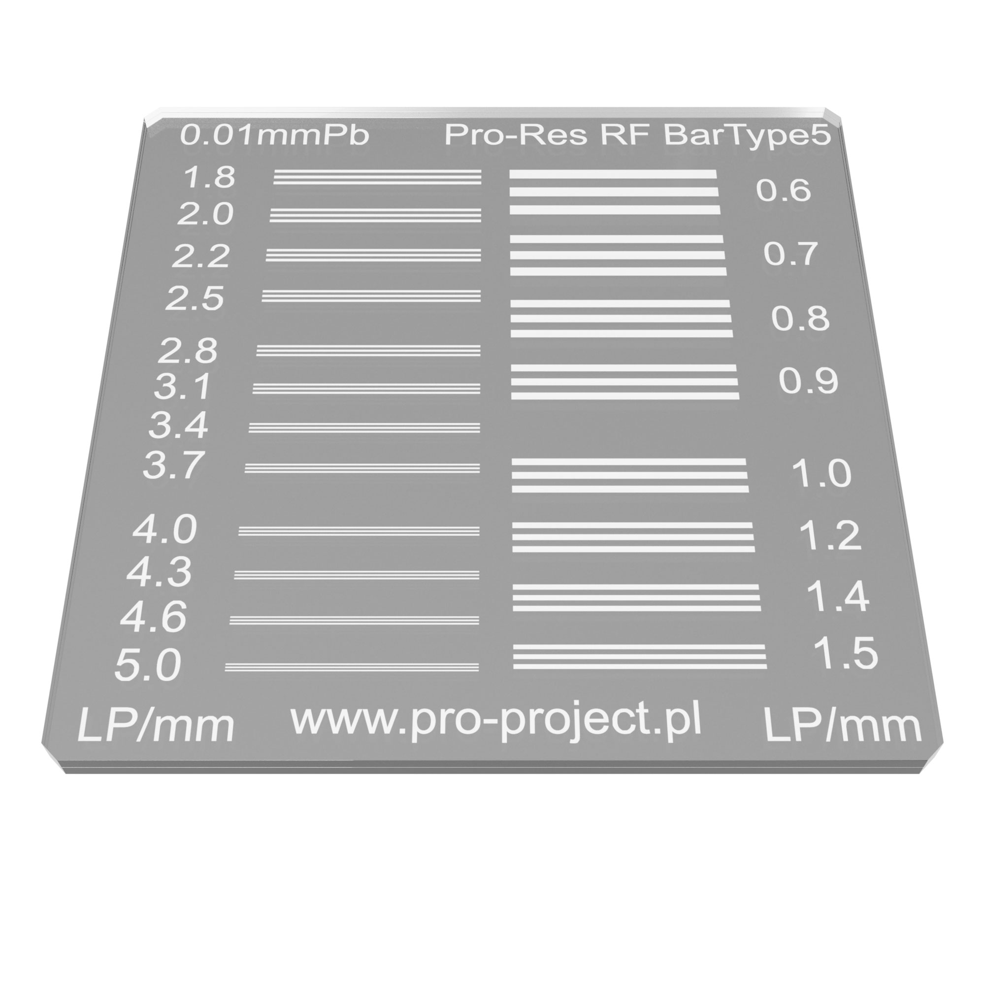 Radiography - Pro-Res RF BarType 5 (05-408)
