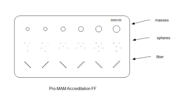 Pro-MAM Accreditation - FFDM ACR Phantom - Image 2