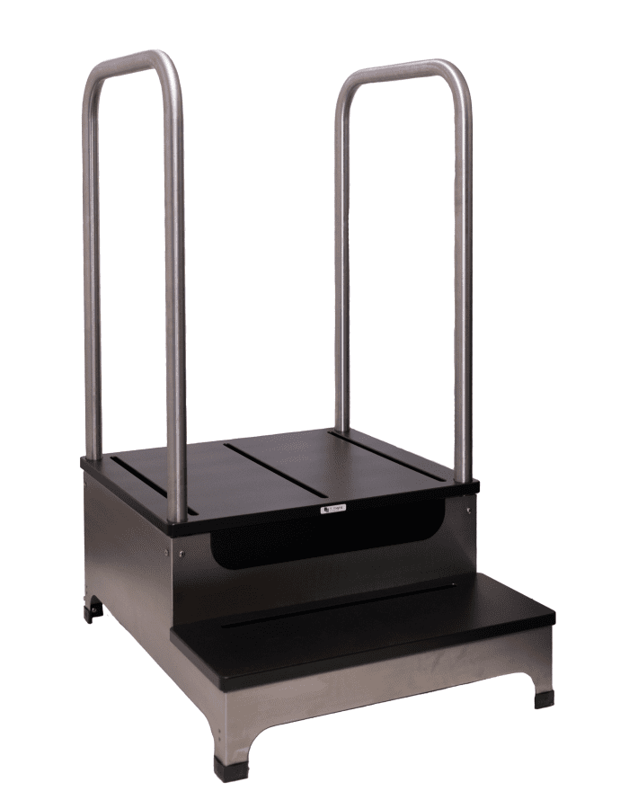 Lateral view 2 step platform