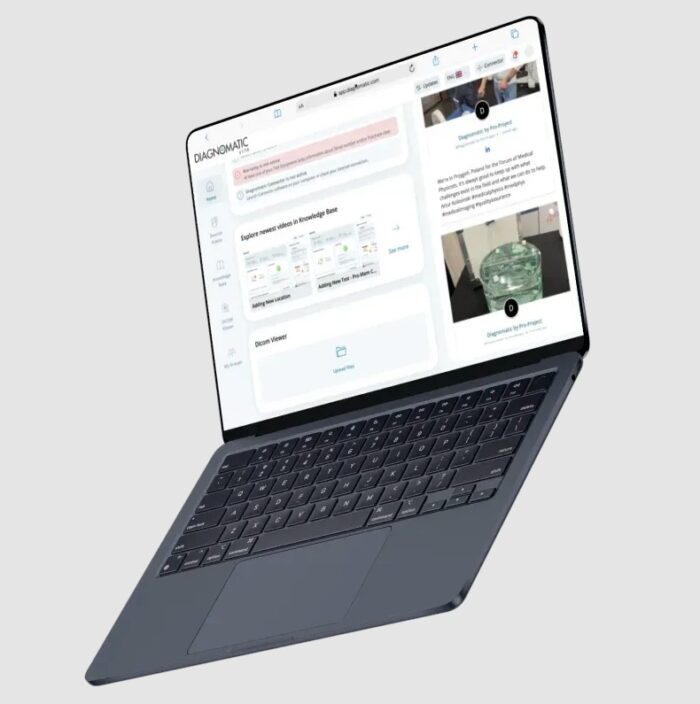 Diagnomatic Software laptop