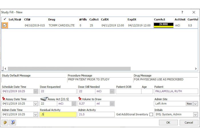Optility Nuclear Medicine Management Software - Image 3