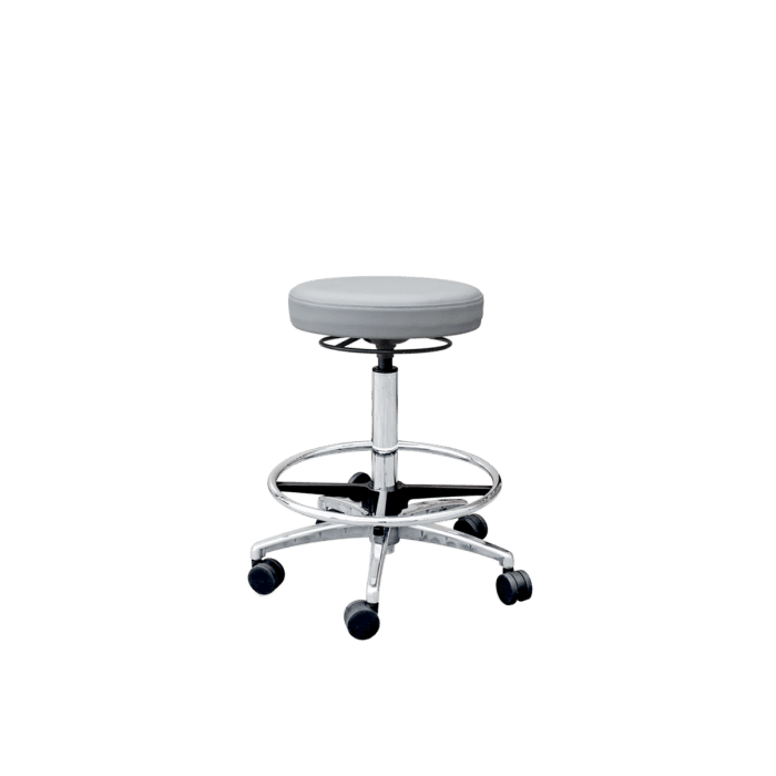 Kebu High Gas Lift Stool - Laboratory Stool