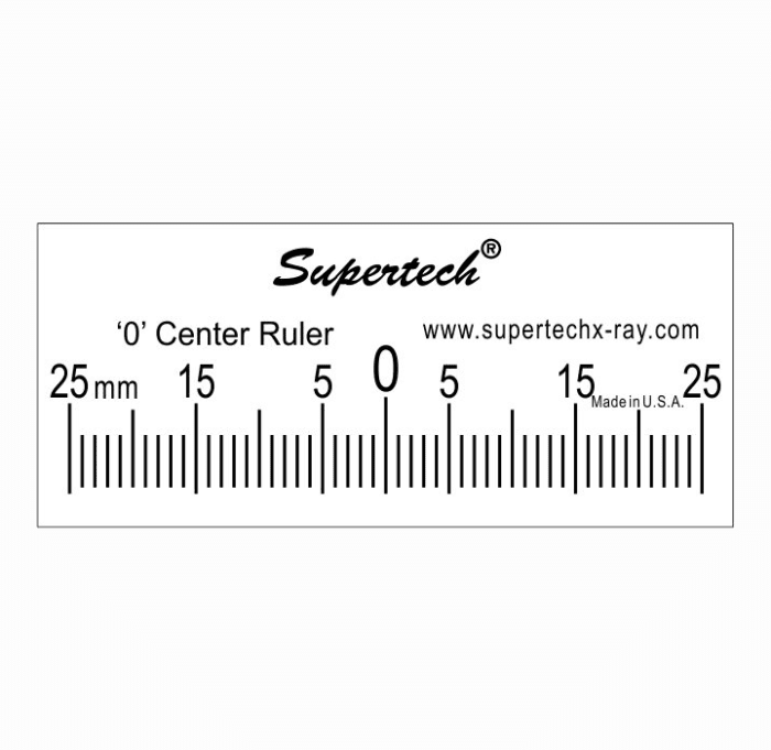 Acrylic Rulers – Radio-Opaque X-Ray Rulers