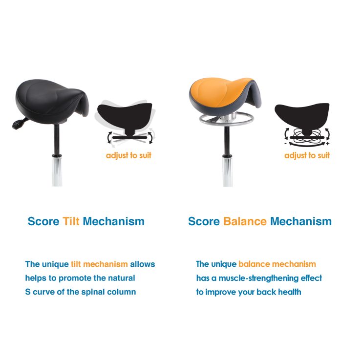 Score Jumper Balance - Saddle Stool - Image 4