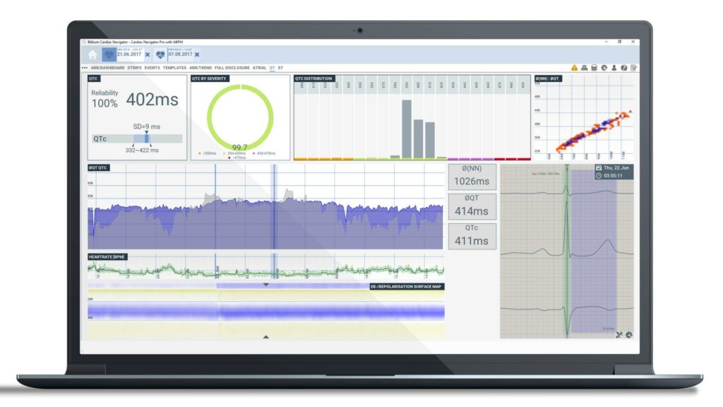 Bittium Cardoac Navigator Laptop QT